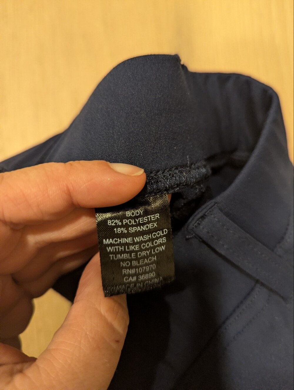 Kerrits Navy Kids Riding Pants - Picture 5 of 8